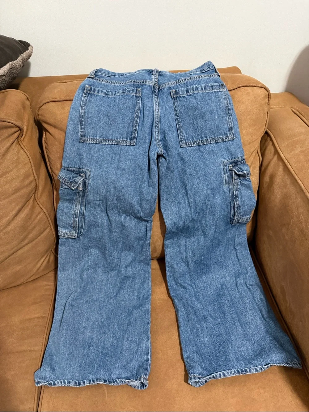 Old Navy High Rise Baggy Cargo Jeans